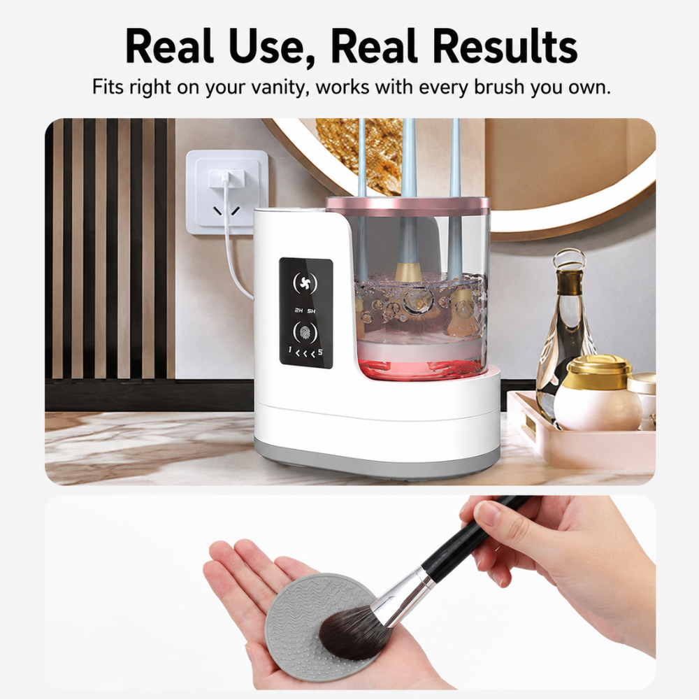 Prova & Co Electric Makeup Brush Cleaner