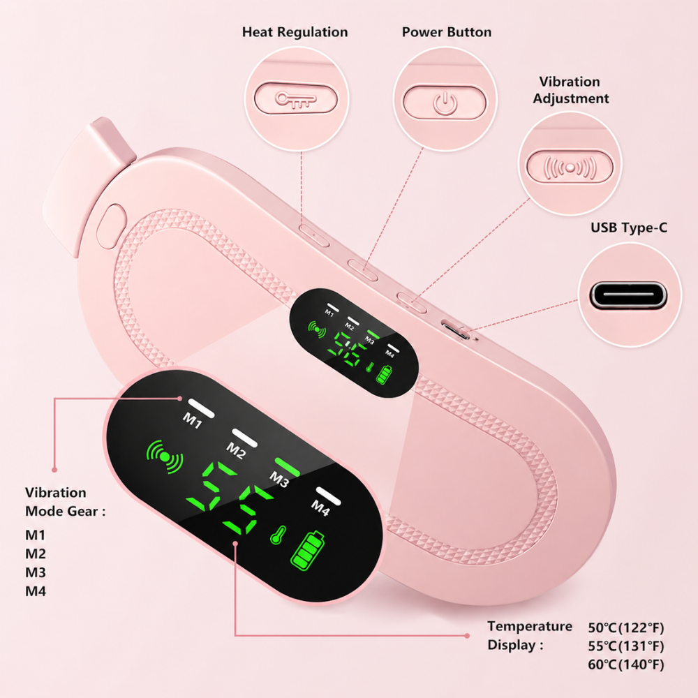 PROVA & CO HEATING PAD MASSAGE BELT