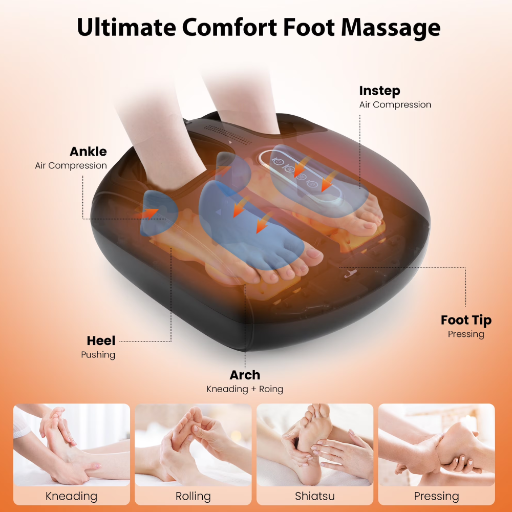 Prova & Co Shiatsu Foot Massager with Heat