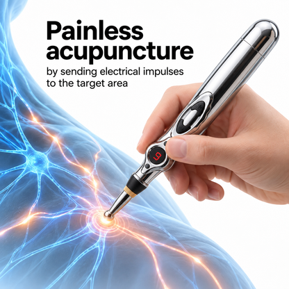 Electronic Acupuncture Pen – Electric Pulse Massager for Targeted Relief