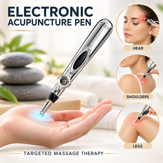 Electronic Acupuncture Pen – Electric Pulse Massager for Targeted Relief